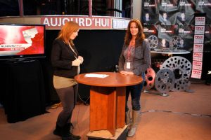 Entrevue avec Catherine Marcil, chef d'antenne de Radio-Canada (Abitibi-Témiscamingue)